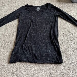 SO Women's Black and white Long Sleeve Top